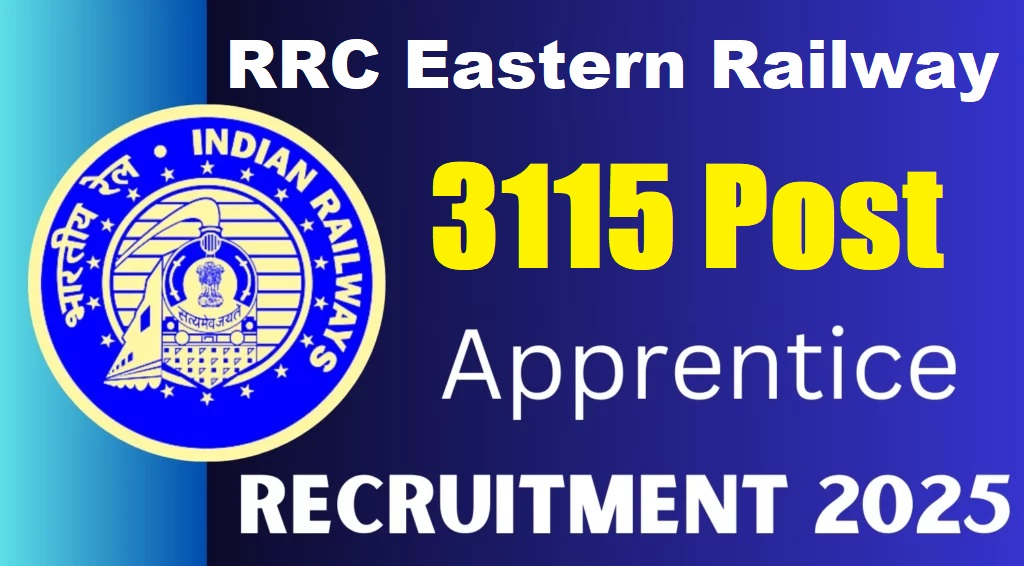RRC Eastern Railway Apprentice Online Form 2025
